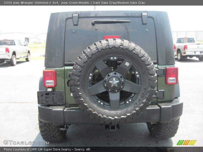Jeep Green Metallic / Dark Slate Gray/Medium Slate Gray 2009 Jeep Wrangler Unlimited X 4x4