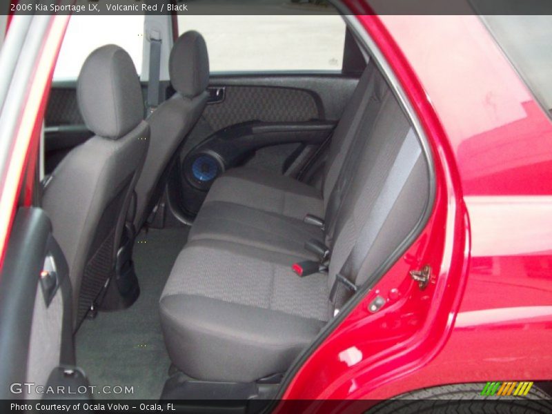  2006 Sportage LX Black Interior
