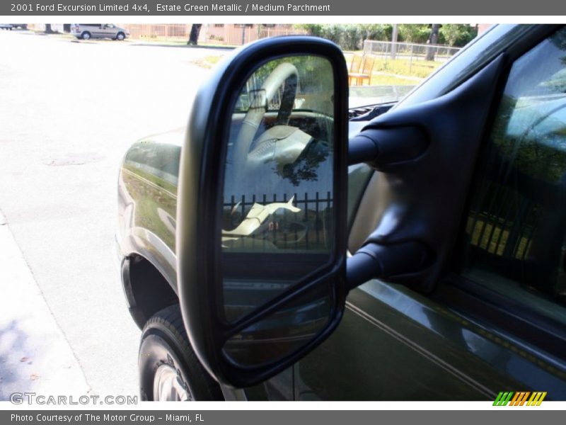 Estate Green Metallic / Medium Parchment 2001 Ford Excursion Limited 4x4