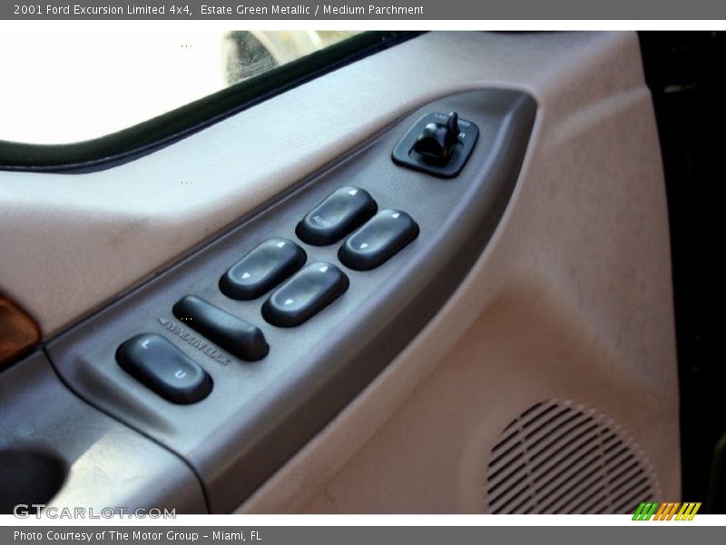 Estate Green Metallic / Medium Parchment 2001 Ford Excursion Limited 4x4