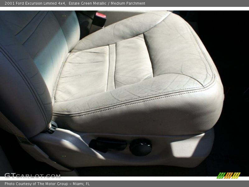 Estate Green Metallic / Medium Parchment 2001 Ford Excursion Limited 4x4