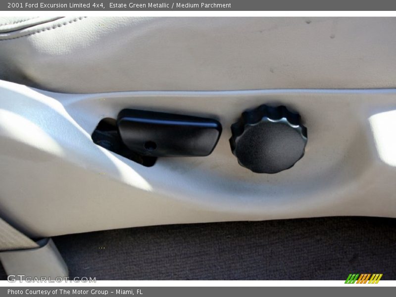 Estate Green Metallic / Medium Parchment 2001 Ford Excursion Limited 4x4