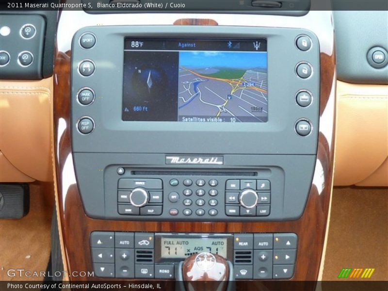 Navigation of 2011 Quattroporte S