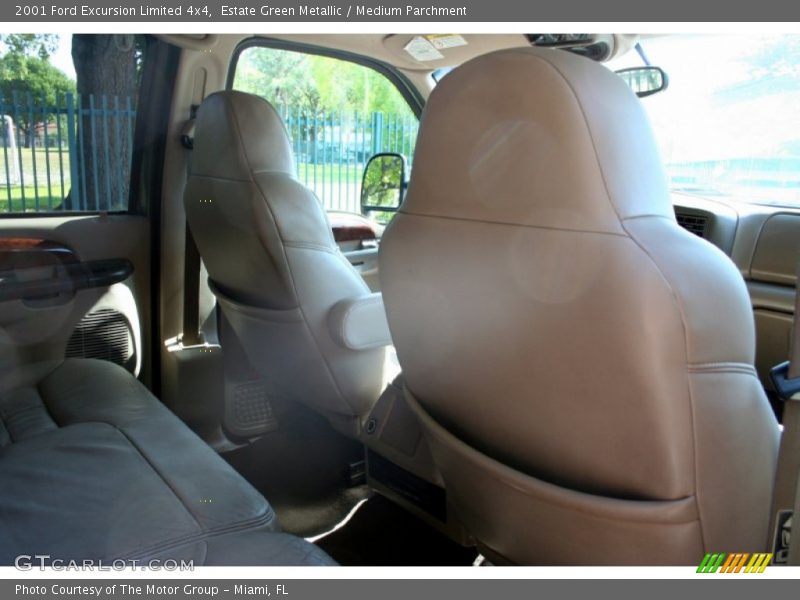 Estate Green Metallic / Medium Parchment 2001 Ford Excursion Limited 4x4