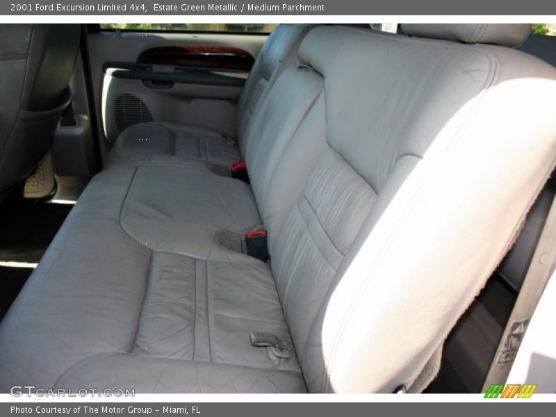 Estate Green Metallic / Medium Parchment 2001 Ford Excursion Limited 4x4