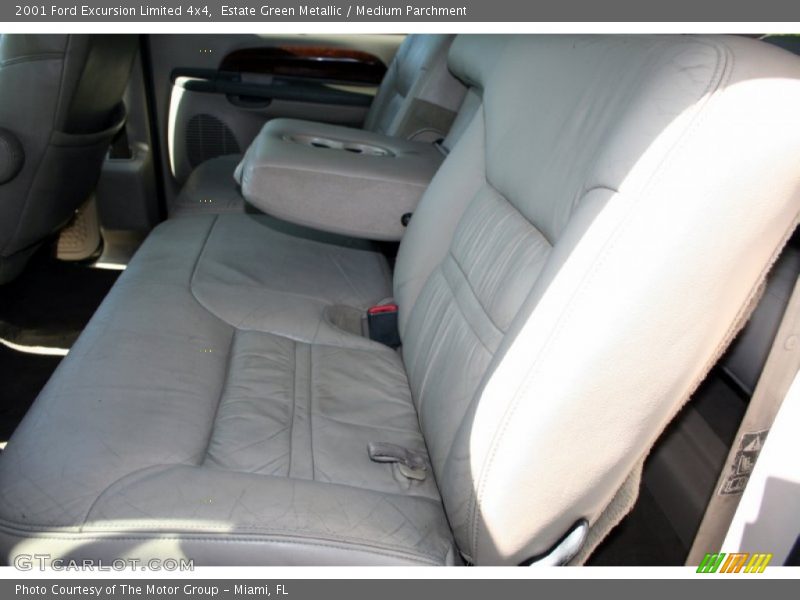 Estate Green Metallic / Medium Parchment 2001 Ford Excursion Limited 4x4