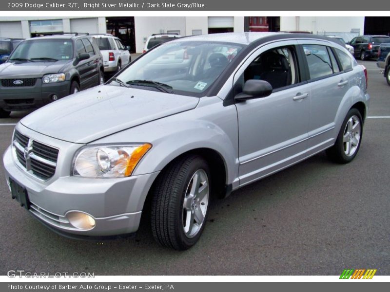 Bright Silver Metallic / Dark Slate Gray/Blue 2009 Dodge Caliber R/T