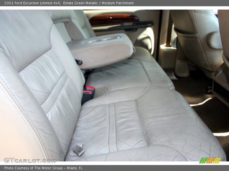 Estate Green Metallic / Medium Parchment 2001 Ford Excursion Limited 4x4