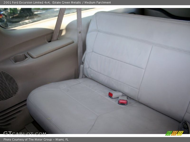 Estate Green Metallic / Medium Parchment 2001 Ford Excursion Limited 4x4