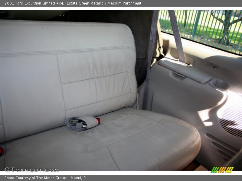 Estate Green Metallic / Medium Parchment 2001 Ford Excursion Limited 4x4