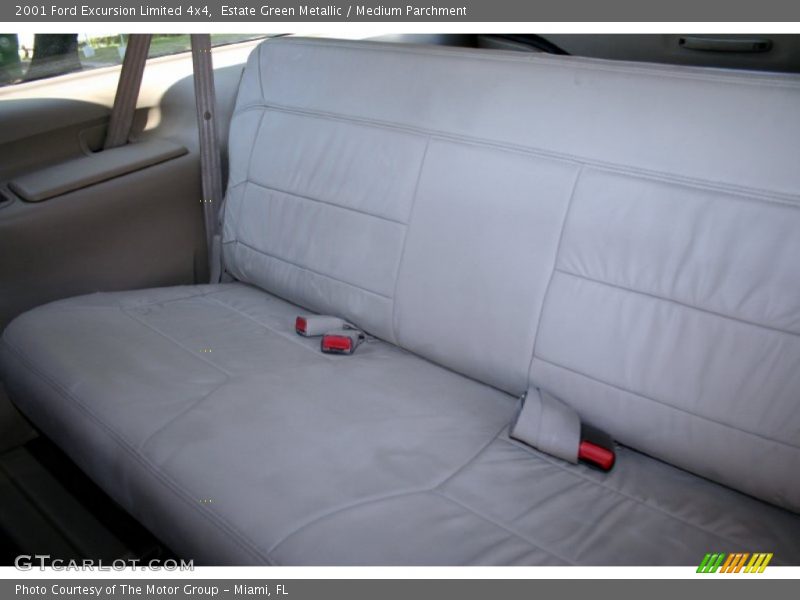 Estate Green Metallic / Medium Parchment 2001 Ford Excursion Limited 4x4