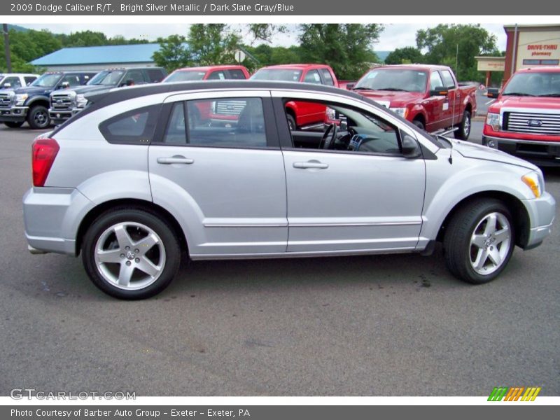 Bright Silver Metallic / Dark Slate Gray/Blue 2009 Dodge Caliber R/T