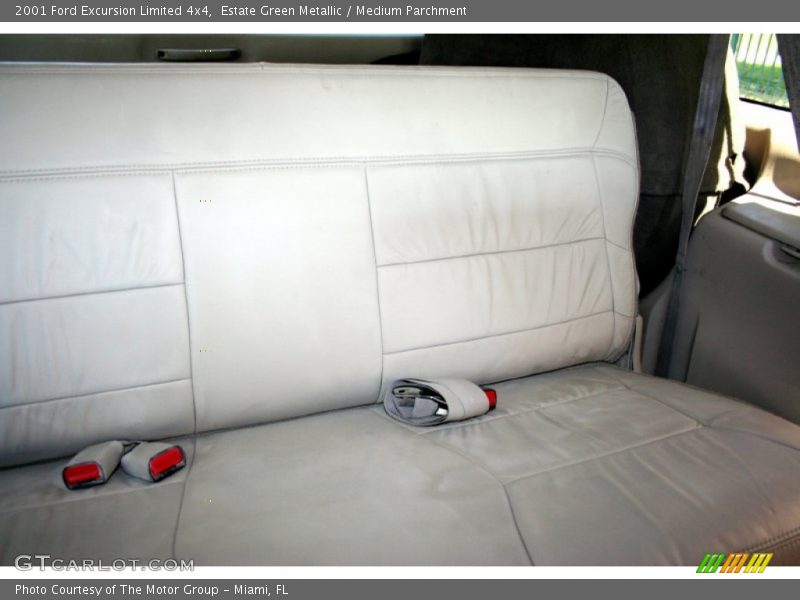 Estate Green Metallic / Medium Parchment 2001 Ford Excursion Limited 4x4