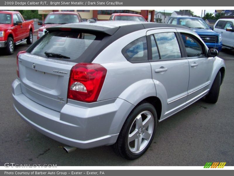 Bright Silver Metallic / Dark Slate Gray/Blue 2009 Dodge Caliber R/T