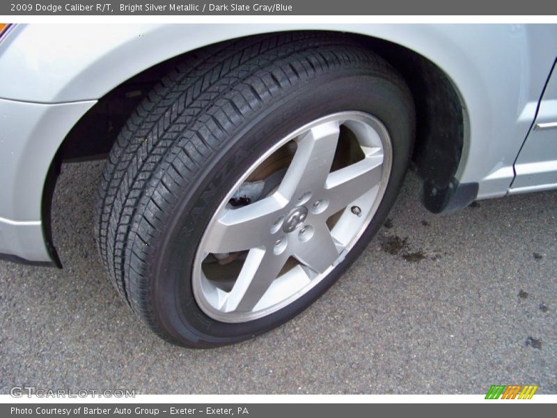 Bright Silver Metallic / Dark Slate Gray/Blue 2009 Dodge Caliber R/T
