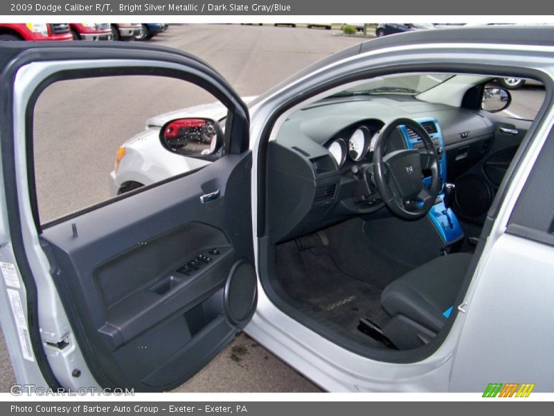 Bright Silver Metallic / Dark Slate Gray/Blue 2009 Dodge Caliber R/T