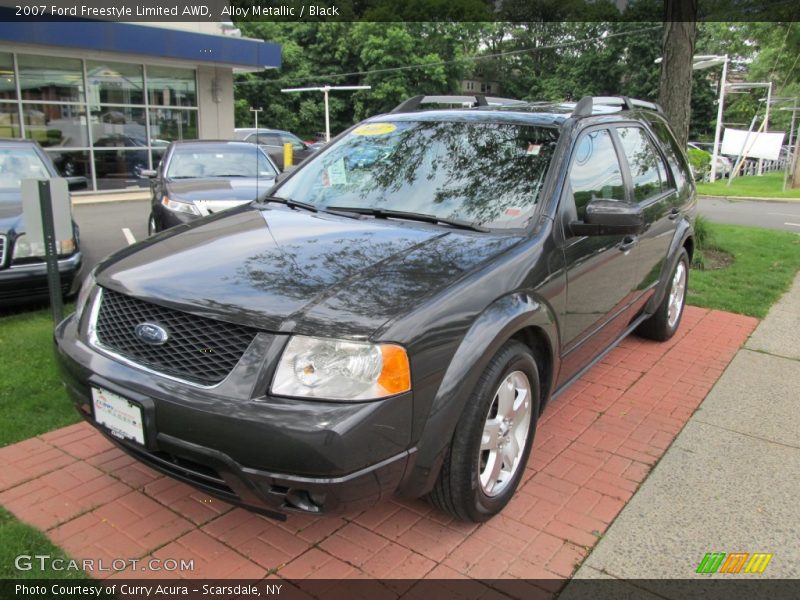 Alloy Metallic / Black 2007 Ford Freestyle Limited AWD