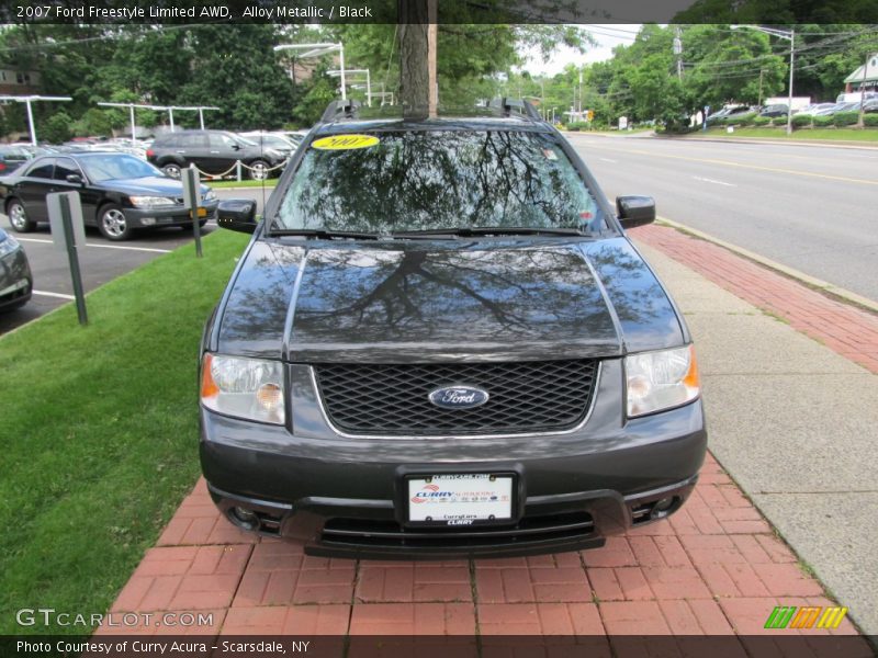 Alloy Metallic / Black 2007 Ford Freestyle Limited AWD