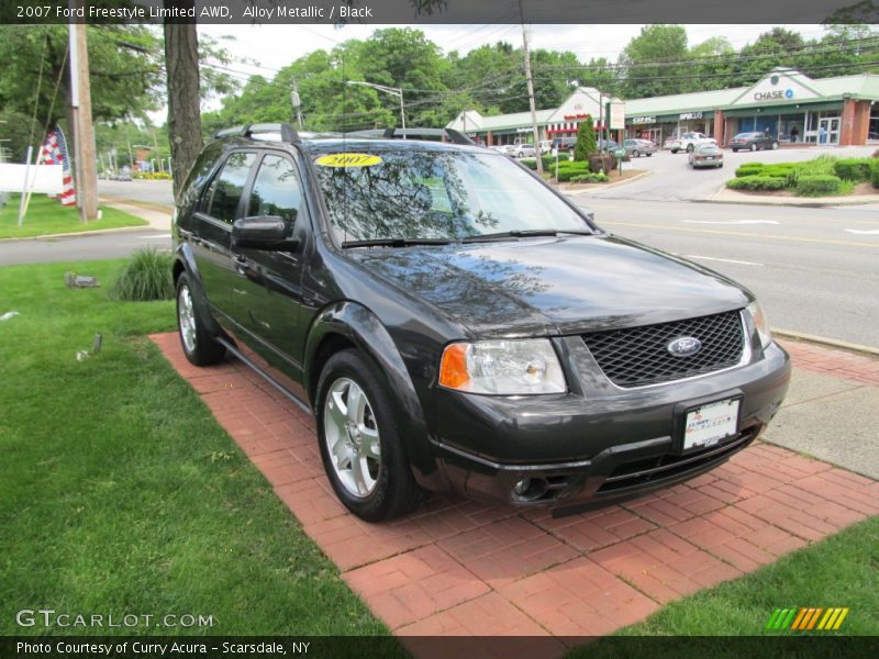 Alloy Metallic / Black 2007 Ford Freestyle Limited AWD