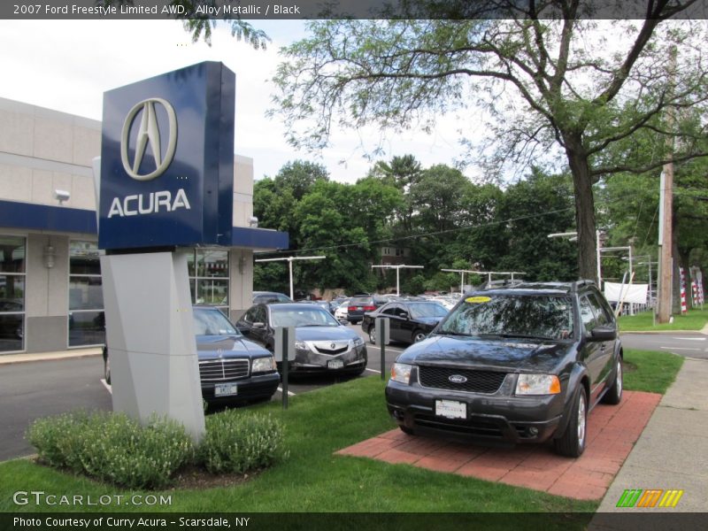 Alloy Metallic / Black 2007 Ford Freestyle Limited AWD
