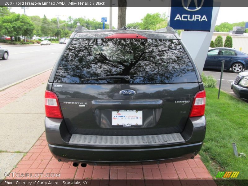 Alloy Metallic / Black 2007 Ford Freestyle Limited AWD