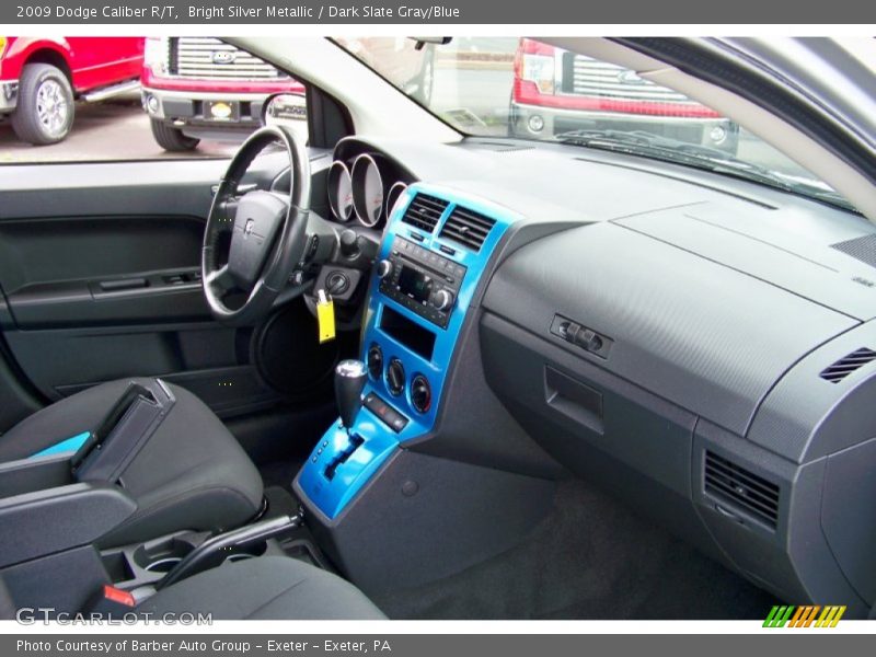 Bright Silver Metallic / Dark Slate Gray/Blue 2009 Dodge Caliber R/T