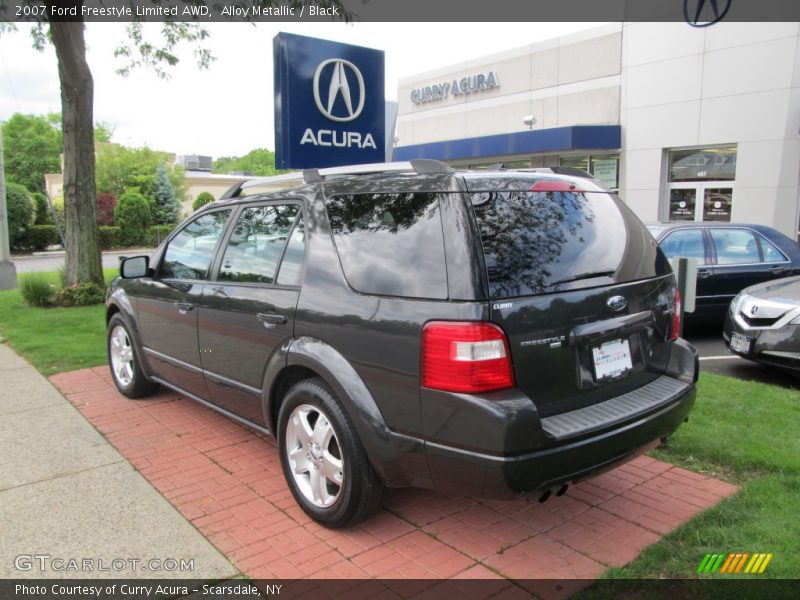 Alloy Metallic / Black 2007 Ford Freestyle Limited AWD
