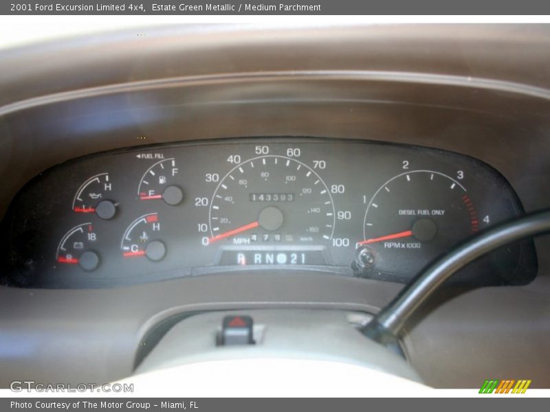  2001 Excursion Limited 4x4 Limited 4x4 Gauges