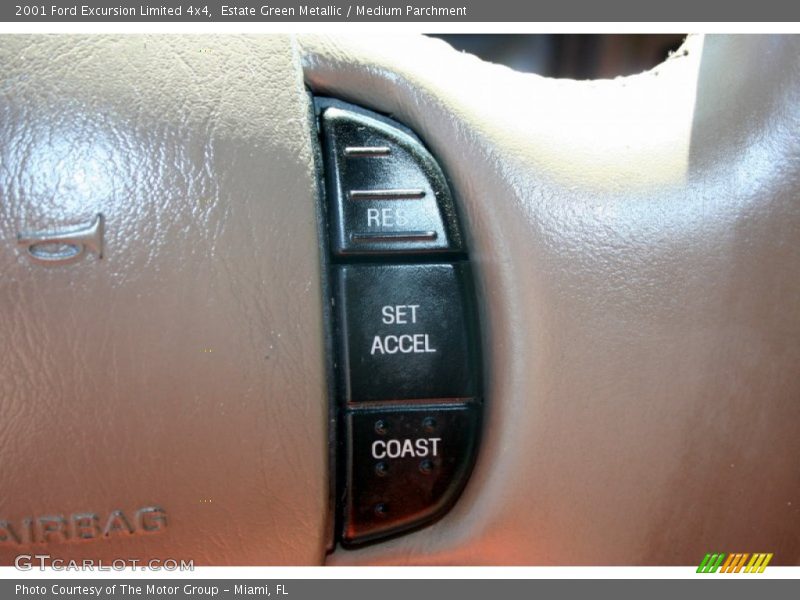 Controls of 2001 Excursion Limited 4x4