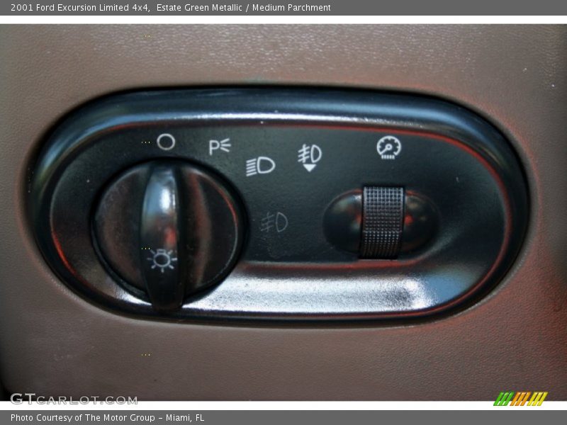 Controls of 2001 Excursion Limited 4x4
