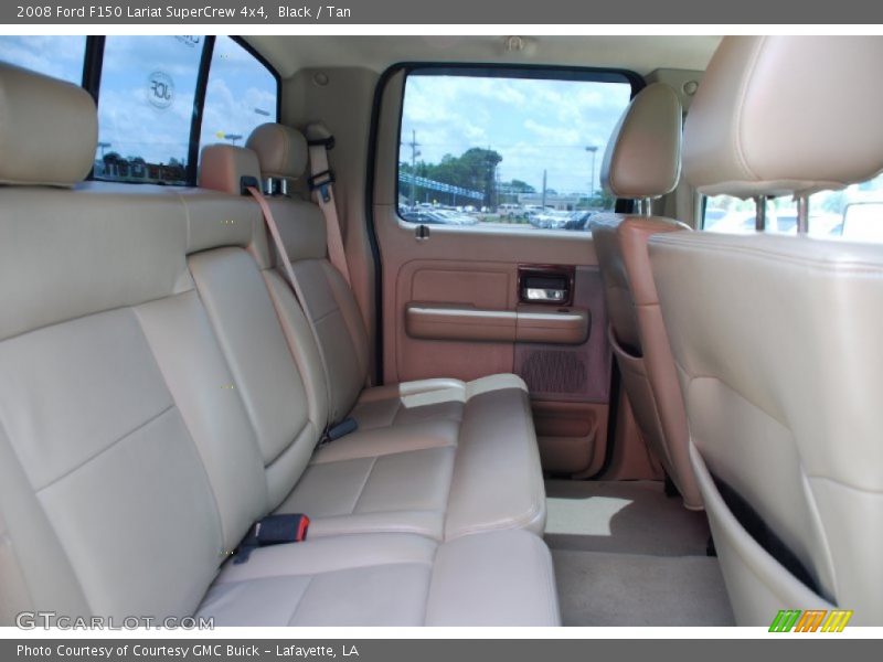 Black / Tan 2008 Ford F150 Lariat SuperCrew 4x4