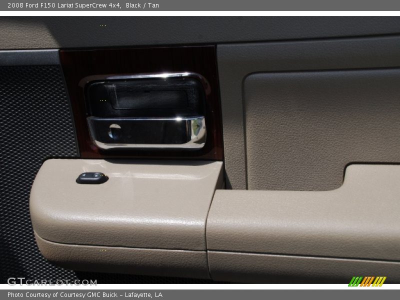 Black / Tan 2008 Ford F150 Lariat SuperCrew 4x4