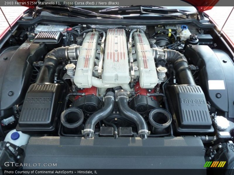  2003 575M Maranello F1 Engine - 5.7 Liter DOHC 48-Valve V12