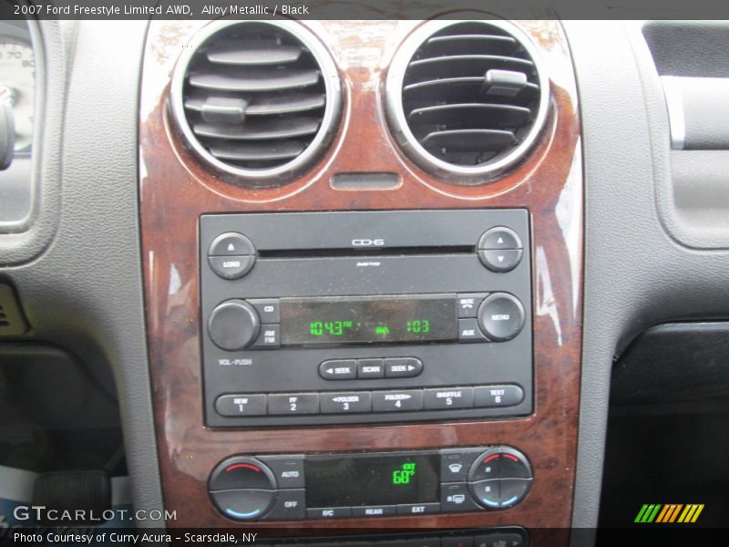 Controls of 2007 Freestyle Limited AWD