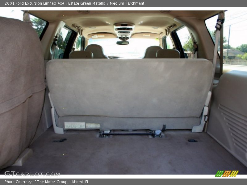 Estate Green Metallic / Medium Parchment 2001 Ford Excursion Limited 4x4