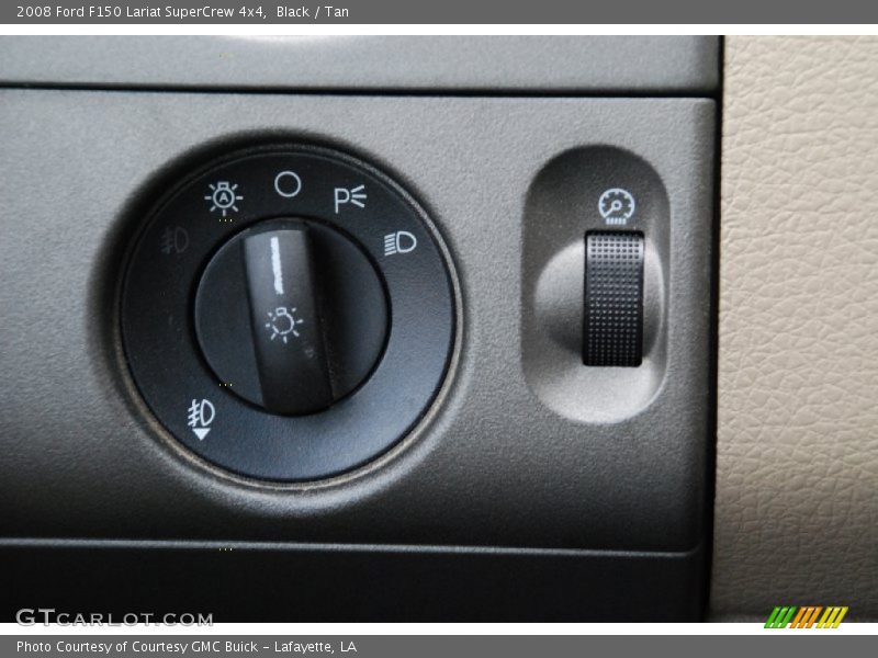 Black / Tan 2008 Ford F150 Lariat SuperCrew 4x4