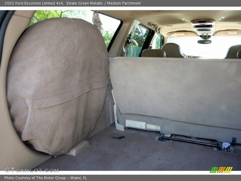 Estate Green Metallic / Medium Parchment 2001 Ford Excursion Limited 4x4