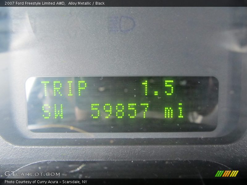 Alloy Metallic / Black 2007 Ford Freestyle Limited AWD