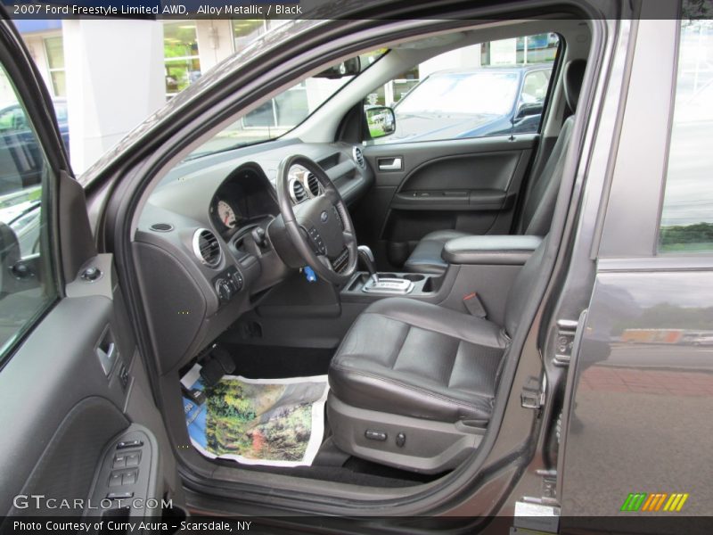 Alloy Metallic / Black 2007 Ford Freestyle Limited AWD