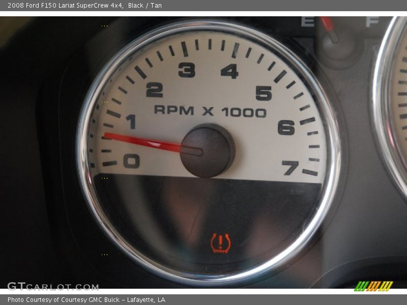Black / Tan 2008 Ford F150 Lariat SuperCrew 4x4