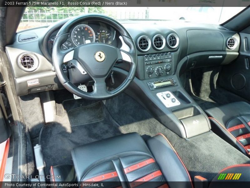 Nero (Black) Interior - 2003 575M Maranello F1 