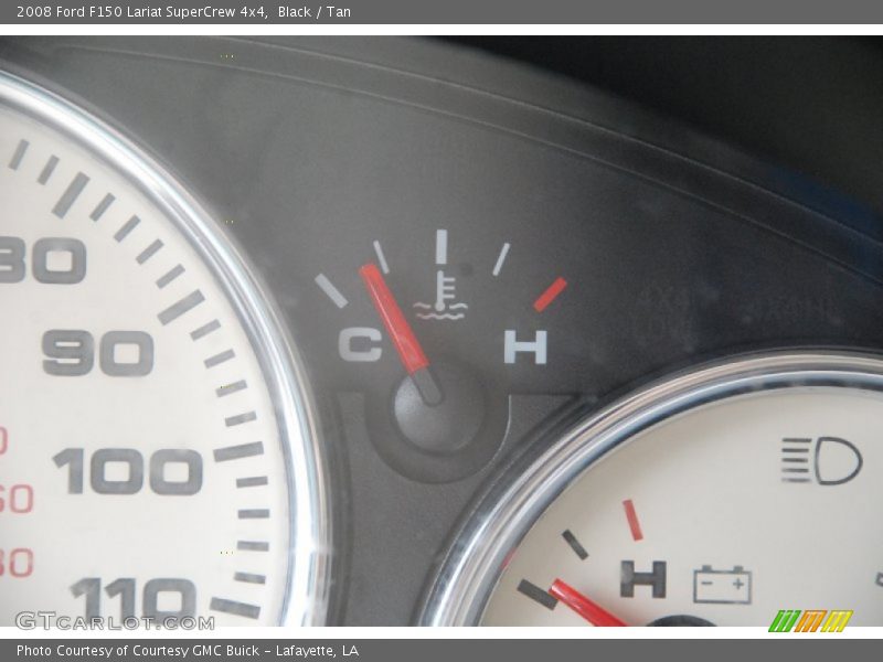Black / Tan 2008 Ford F150 Lariat SuperCrew 4x4