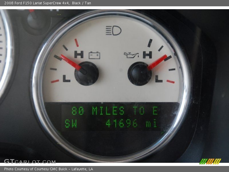 Black / Tan 2008 Ford F150 Lariat SuperCrew 4x4