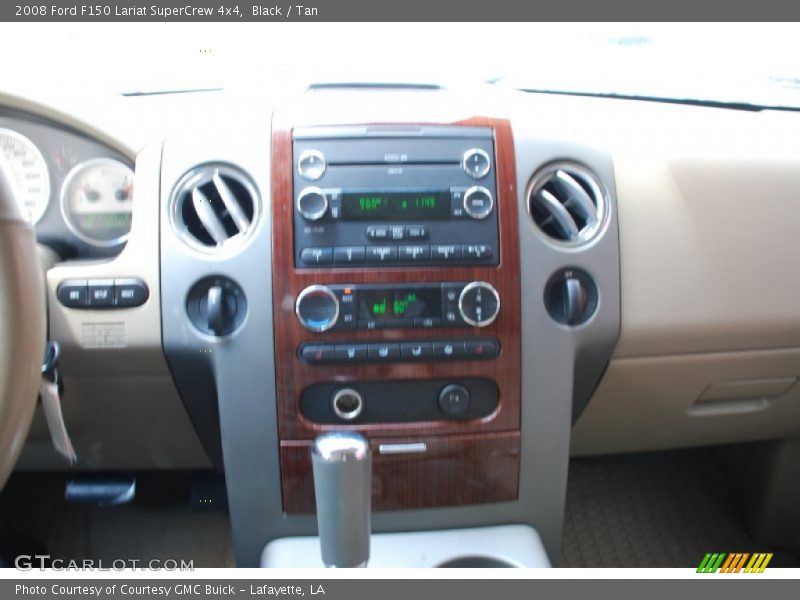 Black / Tan 2008 Ford F150 Lariat SuperCrew 4x4