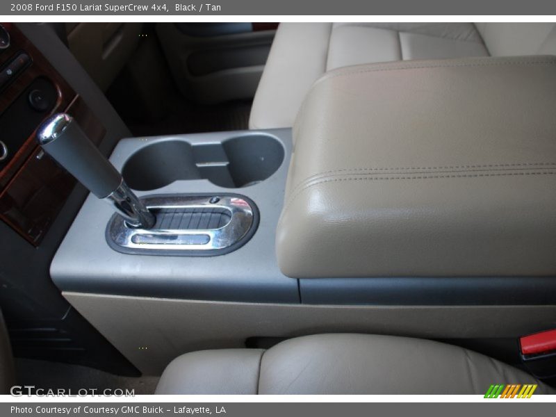 Black / Tan 2008 Ford F150 Lariat SuperCrew 4x4