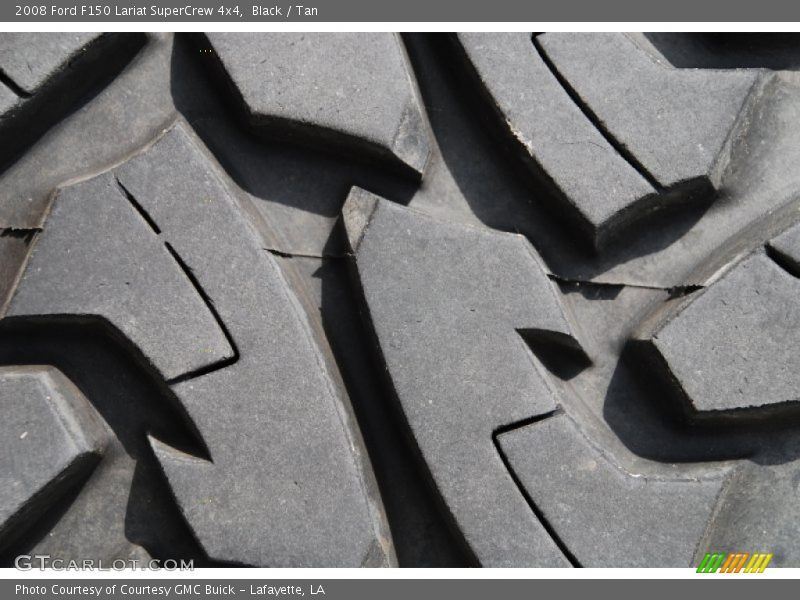 Black / Tan 2008 Ford F150 Lariat SuperCrew 4x4