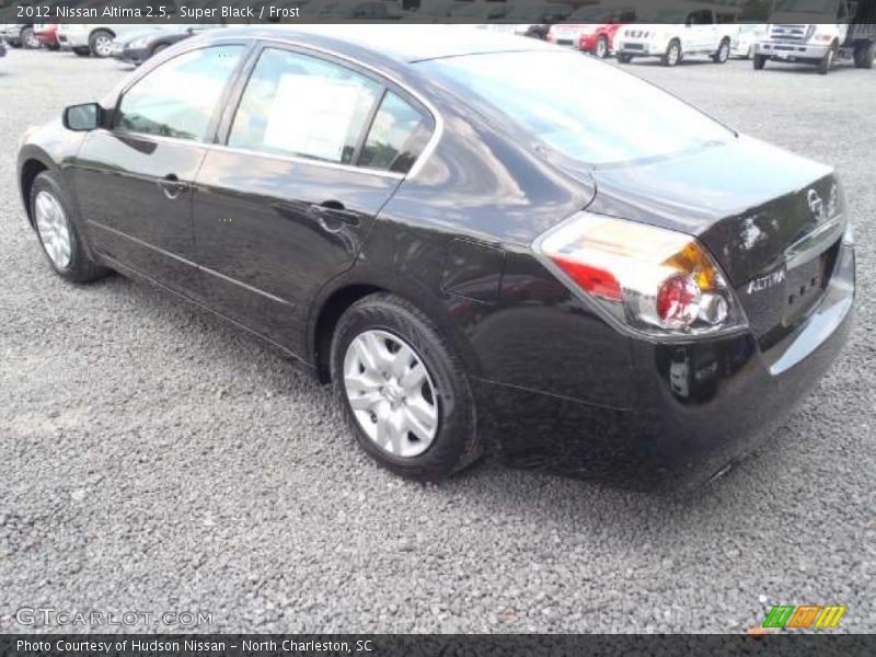 Super Black / Frost 2012 Nissan Altima 2.5