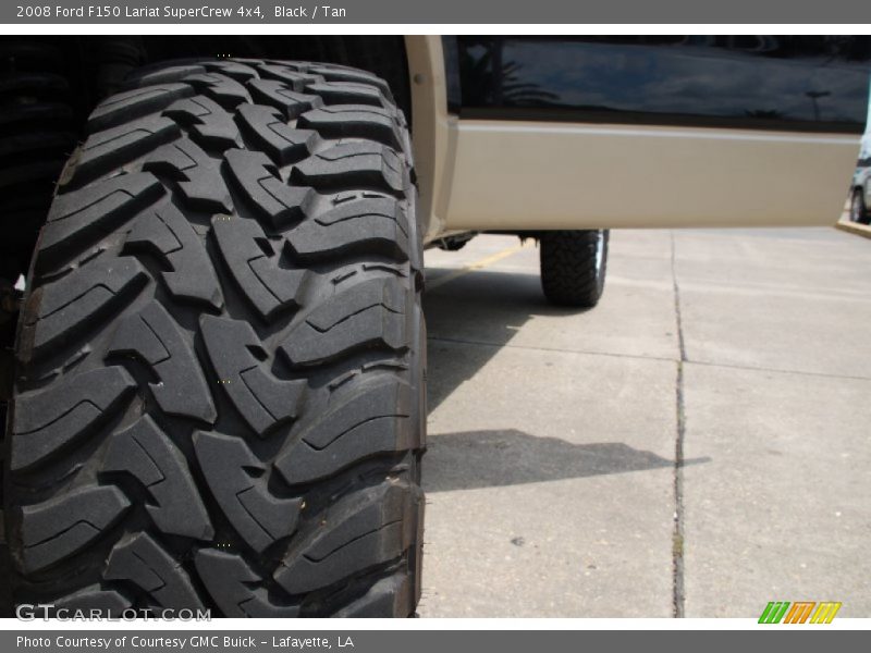 Black / Tan 2008 Ford F150 Lariat SuperCrew 4x4