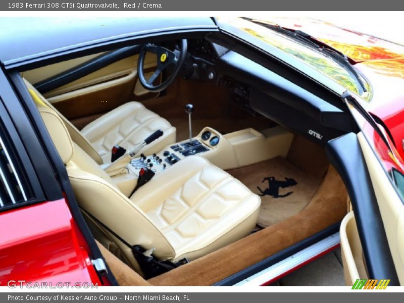  1983 308 GTSi Quattrovalvole Crema Interior