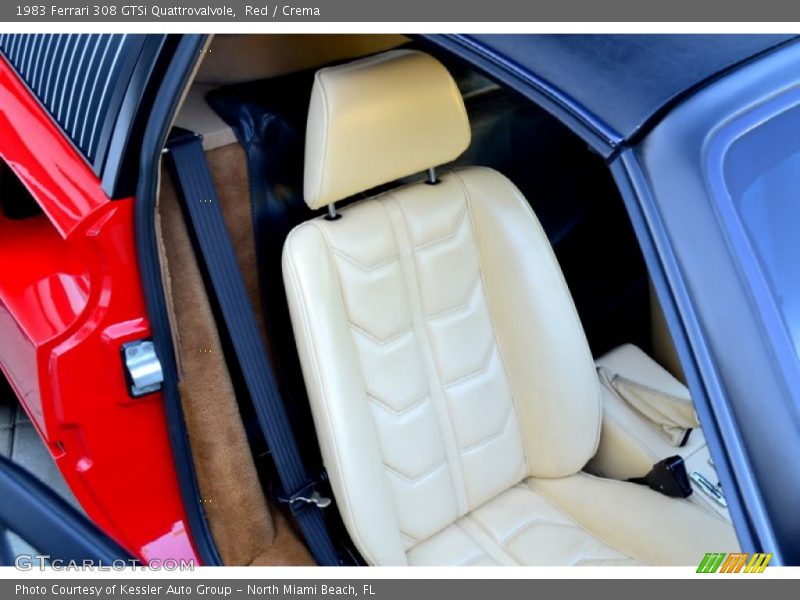  1983 308 GTSi Quattrovalvole Crema Interior